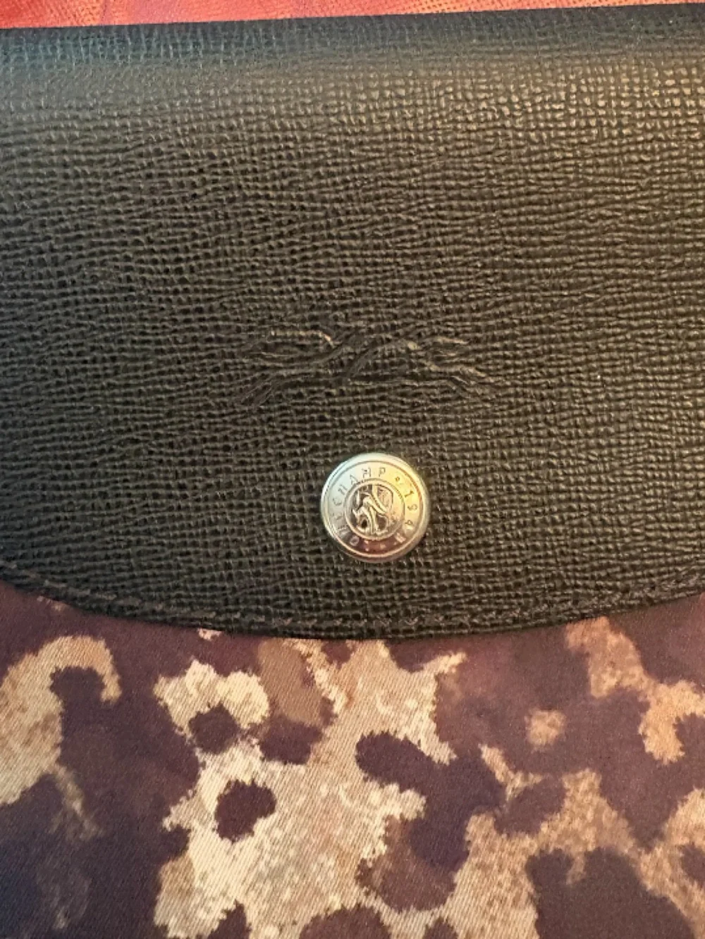 Longchamp Camo Nylon Medium Le Pliage Tote